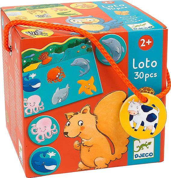Image du produit Djeco Jeu éducatif Animaux (Allemand, Anglais, Français)