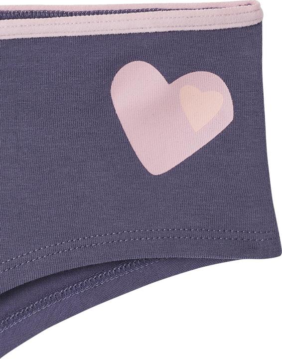 Produktbild Vertbaudet 7er-Pack Mädchen Shortys, Herzen Oeko-Tex (140, 7er Pack)