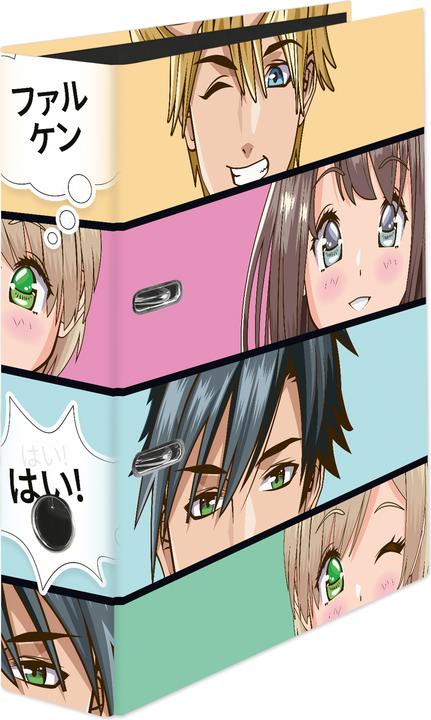 Immagine prodotto Falken Cartella Motif Manga Motif Faces (A4, 80 mm, 1 pz.)