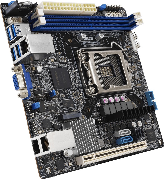 Produktbild ASUS Server P12R-I/A10 (LGA 1200, Intel C252, Mini-ITX)