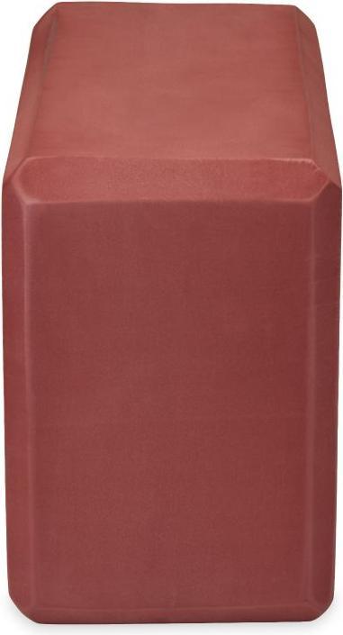 Actual product image Gaiam Yoga-Würfel Intensives Rostrot Sonnenuhrspitze