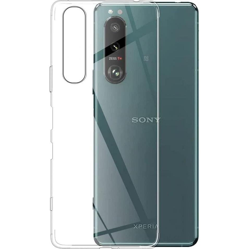 Screenguard Sony Xperia 5 III Flexible TPU Clear Case (Sony Xperia 5 III), Smartphone Hülle, Transparent