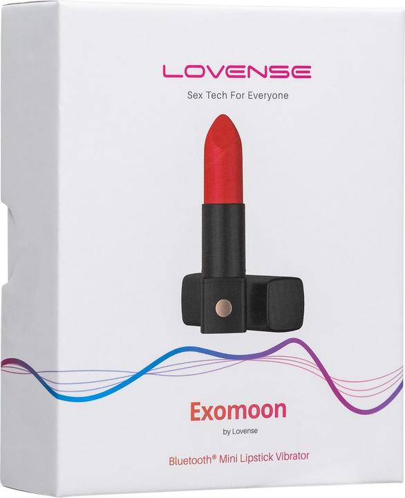 Actual product image Lovense Exomoon Lippenstift-Vibrator