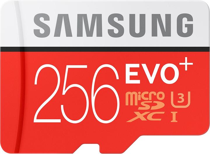 Samsung Evo Plus microSDXC UHS-I (256 GB, microSDXC, U1, UHS-I)