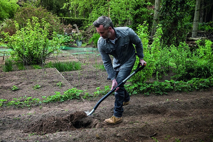 Image du produit Fiskars Bêche de jardin télescopique ronde