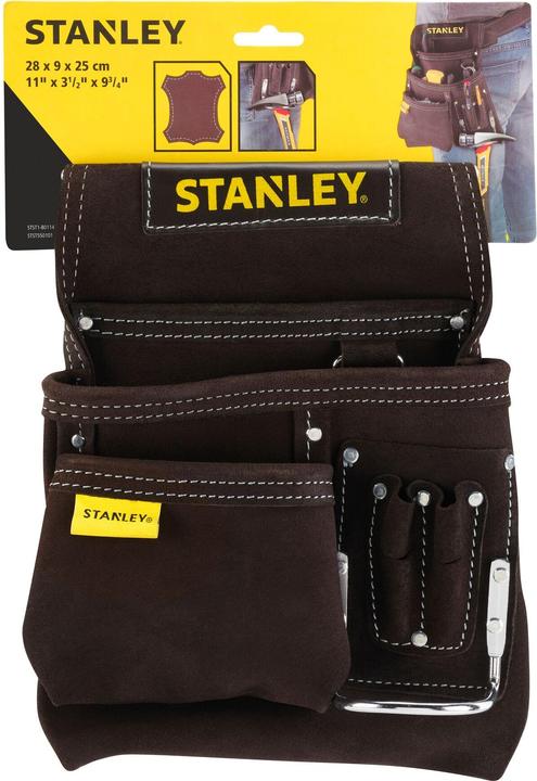 Actual product image Stanley Fanny pack leather (1 Piece)