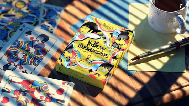 Immagine prodotto Theory11 Carte da gioco dei Beatles Yellow Submarine (Inglese)