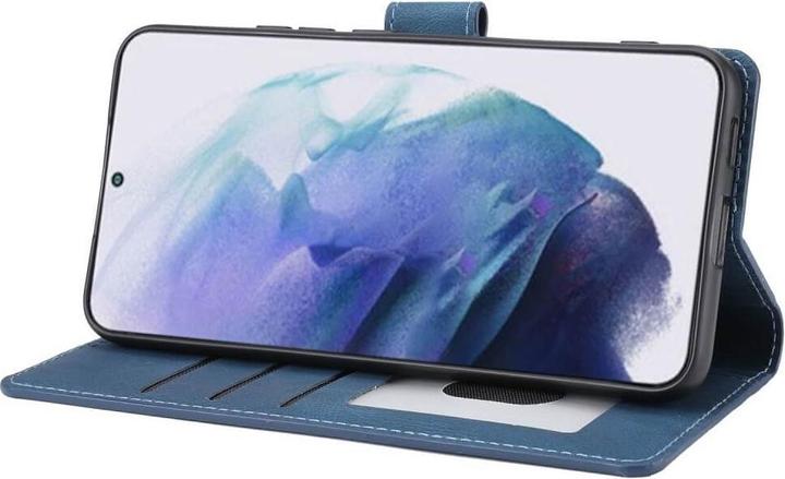 Produktbild Cover-Discount Galaxy S23 - Leder Etui Hülle blau (Samsung Galaxy S23)