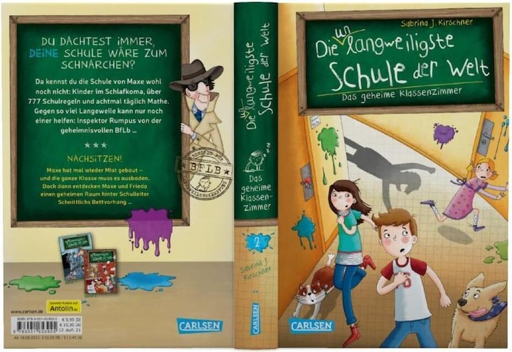 Actual product image Die unlangweiligste Schule der Welt 2: Das geheime Klassenzimmer (German, Sabrina J. Kirschner, 2017)