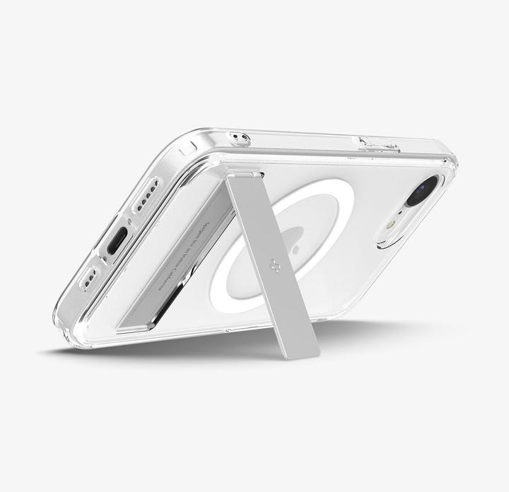 Actual product image Spigen Ultra Hybrid S (MagFit) iPhone 16e Casen Clear White (Apple iPhone 16e)