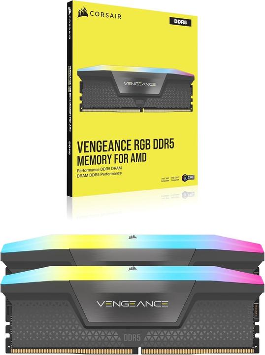 Produktbild Corsair Vengeance RGB (2 x 48GB, 6000 MHz, DDR5-RAM, U-DIMM)