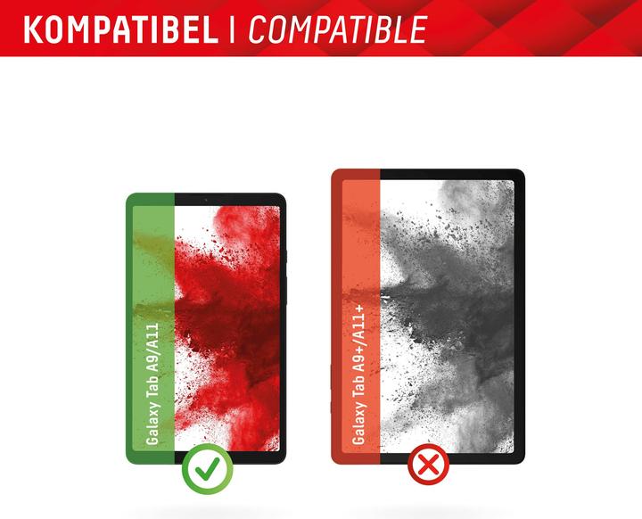 Actual product image Displex Tablet Glass, Tablet Schutzglas (1 pcs., Samsung Galaxy Tab A9)