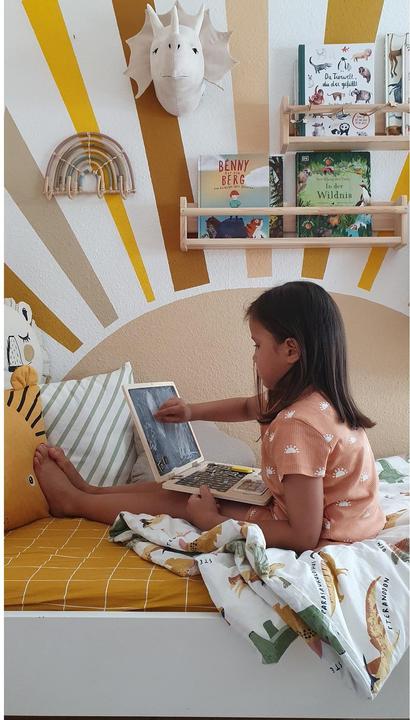 Immagine prodotto small foot Portatile di legno con scheda magnetica (Tedesco)