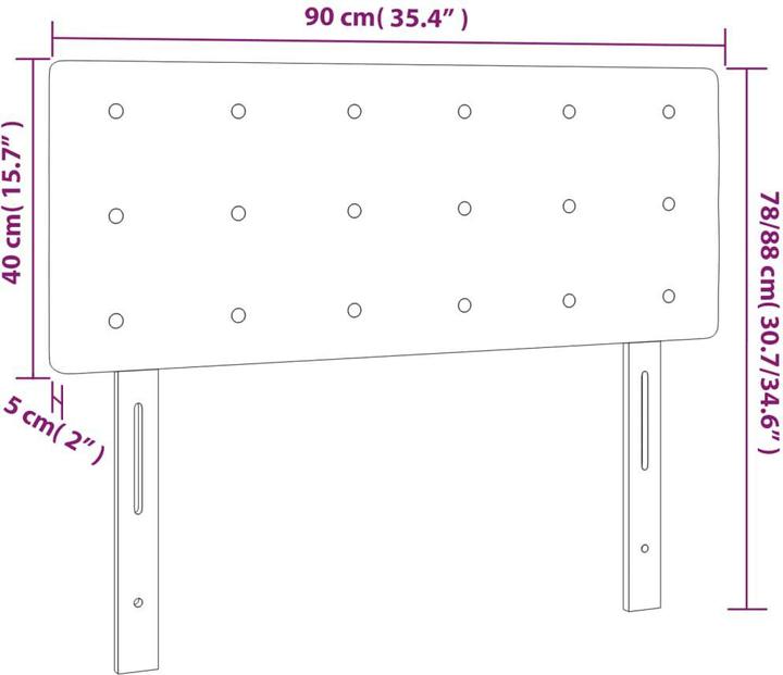 Image du produit vidaXL Cori (90 x 5 x 88 cm)