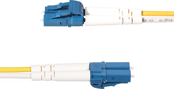 Actual product image StarTech com 30m (98ft) LC to SC (UPC) OS2 Single Mode Duplex Fiber Optic Cable, 9/125µm, Laser Opti (CAT6, 30 m)