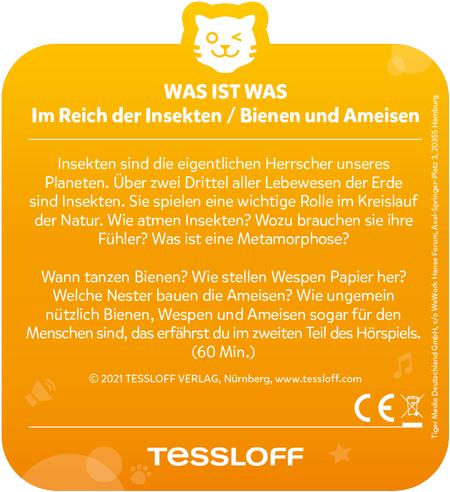 Produktbild Tigermedia Tigercard- Was ist was: Im Reich der Insekten Bienen und Ameisen (Deutsch)