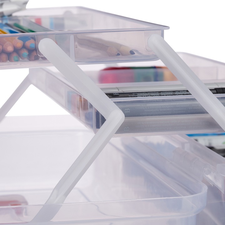 Produktbild Relaxdays Plastikbox (33 x 19.5 x 14 cm, 9 l)