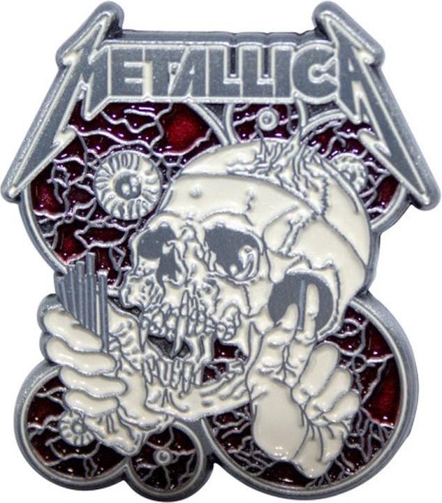 Actual product image Metallica The Shortest Straw Badge