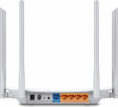 Actual product image TP-Link Archer C50 wireless router Fast Ethernet Dual-band ( / ) White