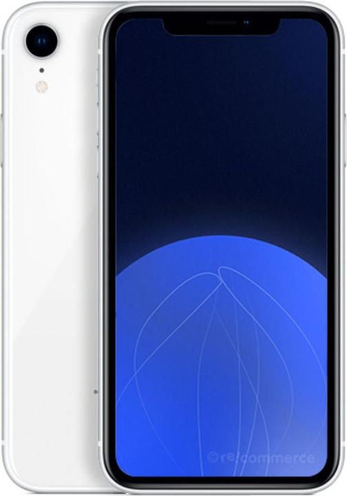 Actual product image Re!commerce iPhone XR (64 GB, White, 6.10", 12 Mpx, SIM + eSIM, A / Like new)
