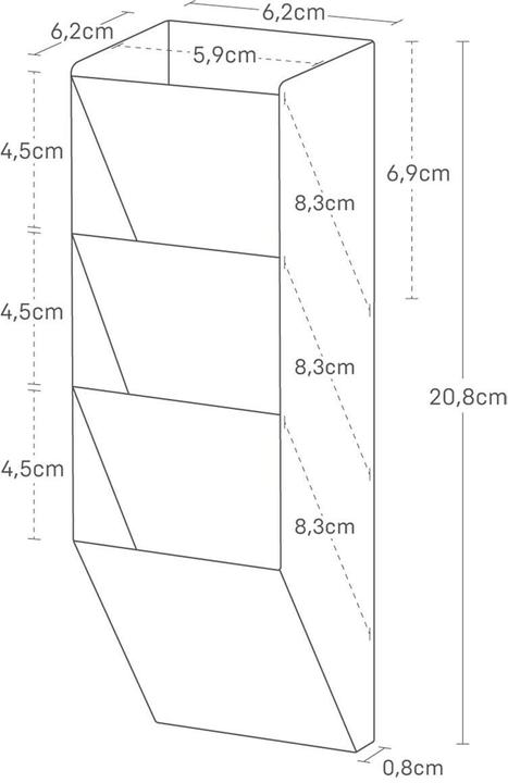 Image du produit Yamazaki Magnetischer Stiftehalter TOWER