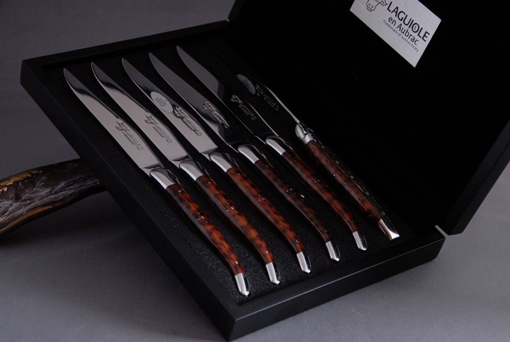 Immagine prodotto Laguiole en Aubrac Bistecca coltello snakewood. (6 Pezzo/i, Coltello)