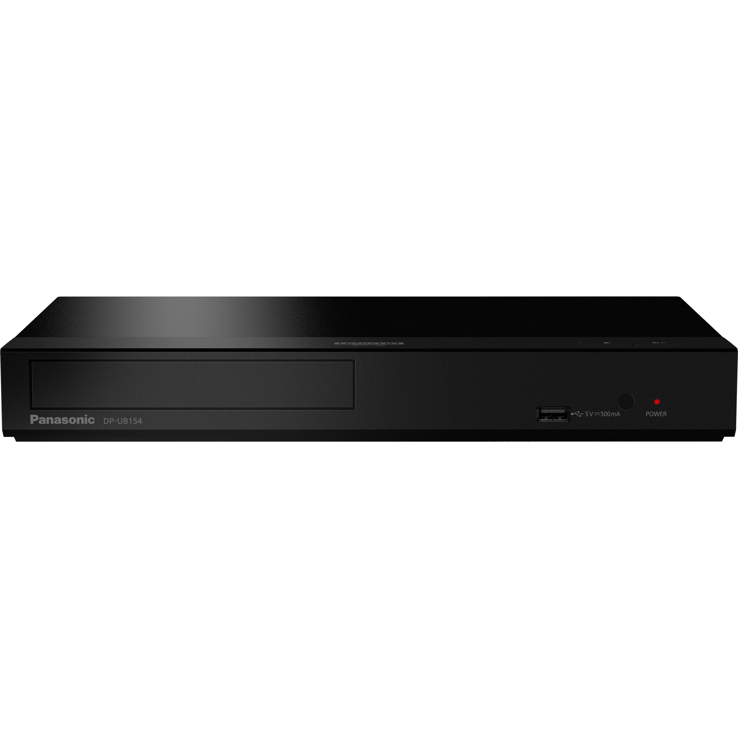 Panasonic DP-UB154 (Blu-ray Player), Bluray Player + DVD Player, Schwarz