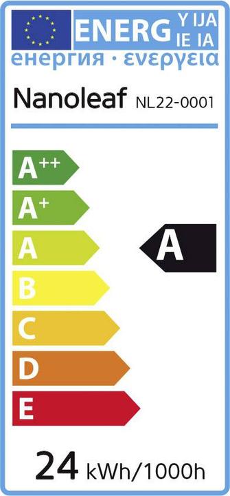 Energy Label Nanoleaf Aurora replacement panel (0 lm)