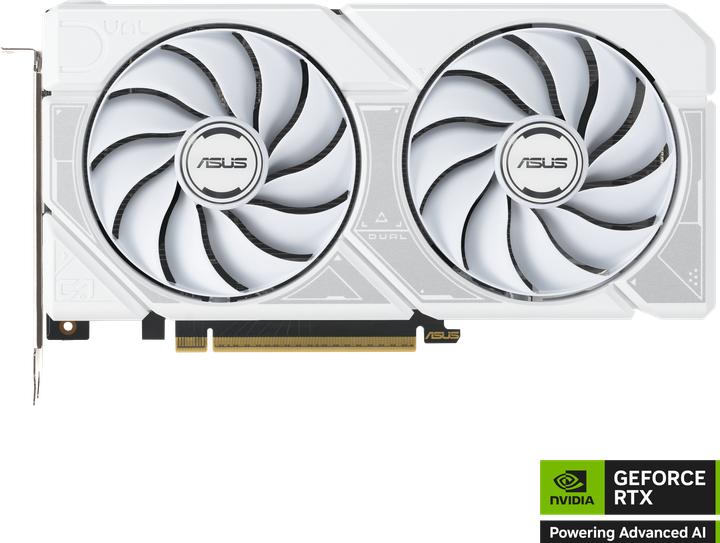 Productafbeelding ASUS DUAL-RTX5060TI-O16G-WHITE 16GB GDDR7 HDMI DP (16 GB)