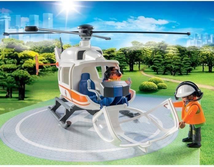 Produktbild Playmobil Rettungshelikopter (70048, Playmobil City Life)