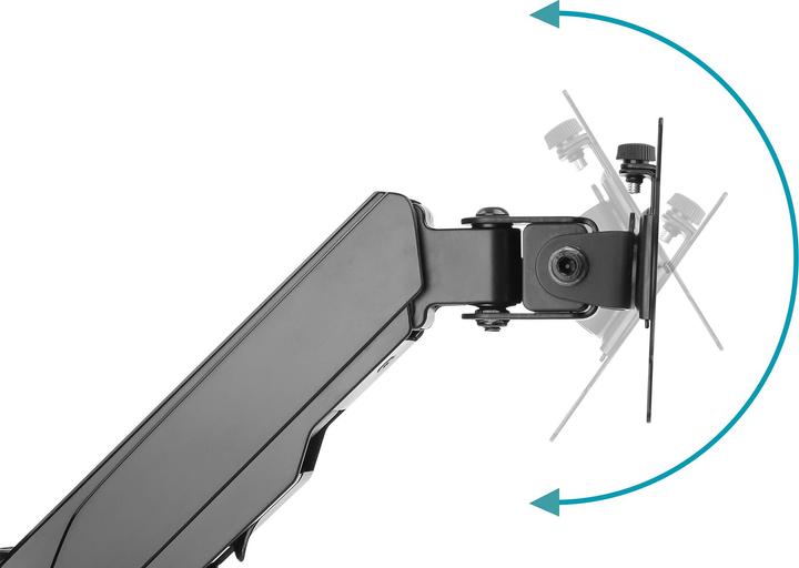 Actual product image Digitus Universal Single Monitor Mount with Gas Spring, Wall Mount (Wall, 32", 8 kg)