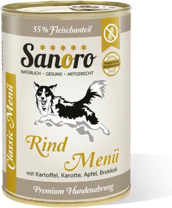 Sanoro Menü Classic Rind mit BIO-Gemüse (Adult, 1 Stk., 4800 g)