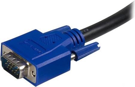 Produktbild StarTech KVM Kabel USB VGA für KVM Switch 1,8m - Kabelsatz für KVM Umschalter 2x USB A/B Stecker 2x VGA St...