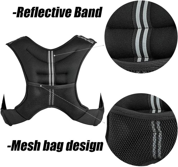Image du produit Mupai Gilet de poids 10kg