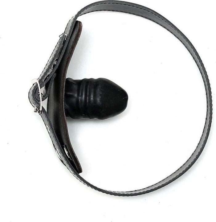 Produktbild Rimba Mundknebel mit Dildo (4 x 6 cm.) innen