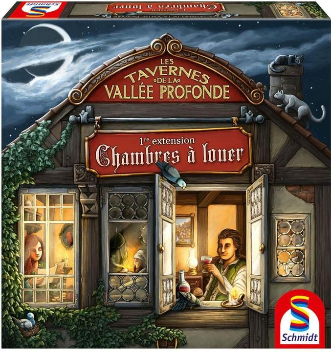 Actual product image Schmidt Spiele Les Tavernes extension f (French, 2 - 4 Players)