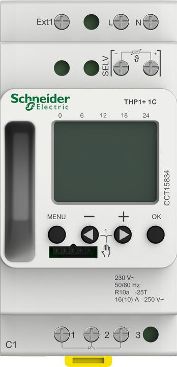 Actual product image Schneider Electric Thermostat THP1 +1C CCT15834