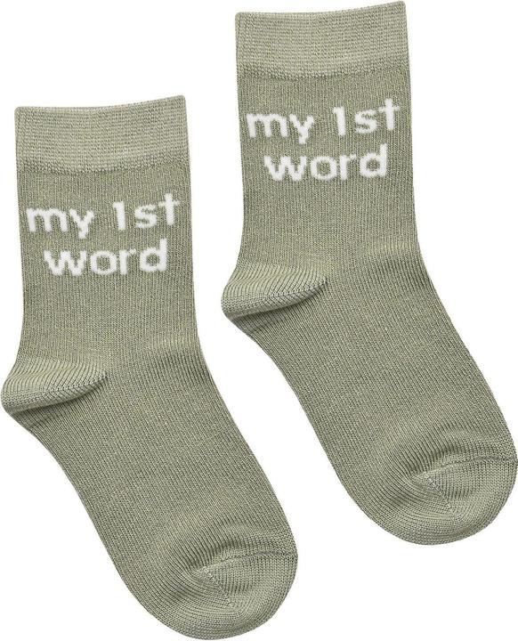 Actual product image Bambino by Juliana Bambino Socks My First Milestones 6-12 Months Pack of 5 Pairs (5-pack, One size)