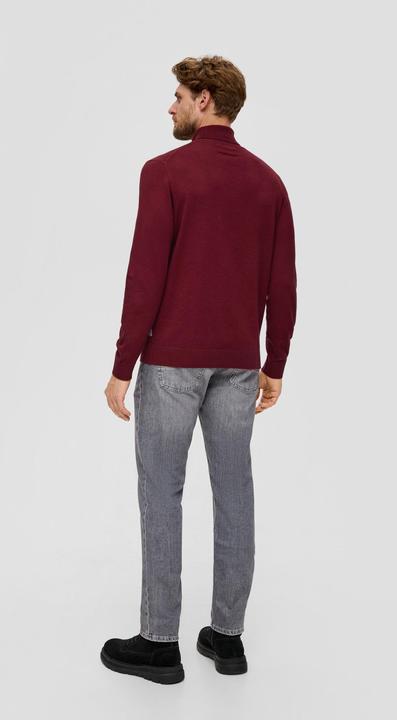 Produktbild s.Oliver Strickpullover Pullover mit Rollkragen (XXL)