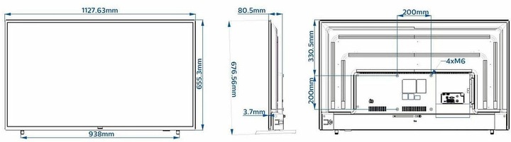 Produktbild Philips Hotel TV 43HFL3014/12 43" EasySuite (43", LCD, Full HD)