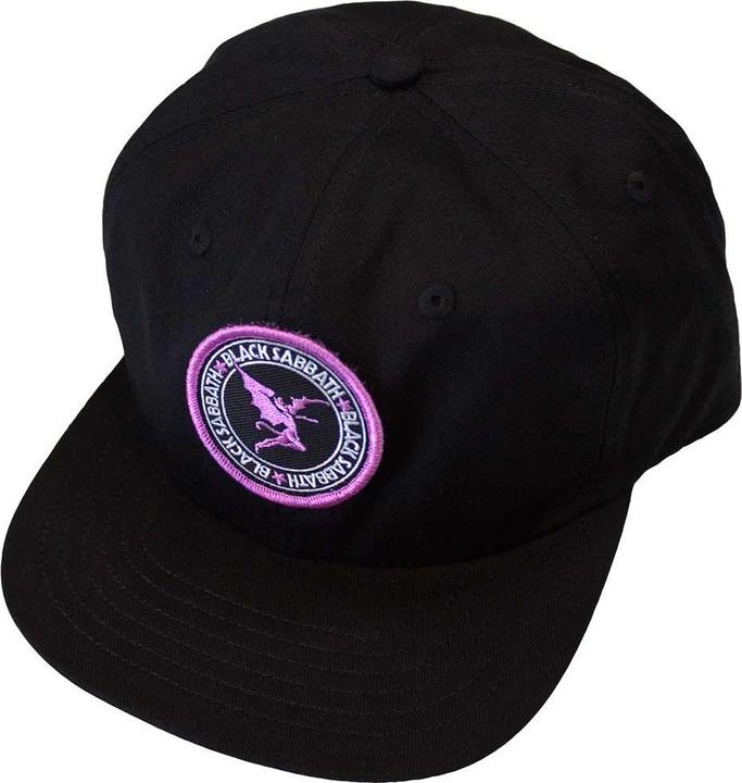 Black Sabbath Purple Daemon Emblem Baseball Cap