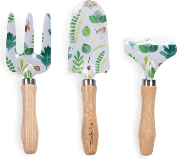 Moulin Roty Set aus 3 Gartenwerkzeugen Le Jardin du Moulin