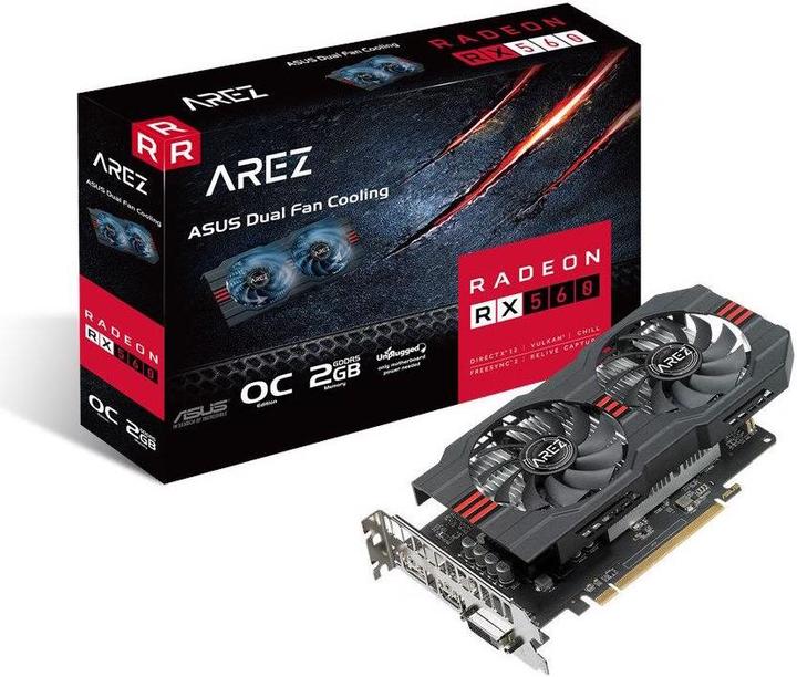 Produktbild ASUS Radeon AREZ RX 560 O2G EVO (2 GB)