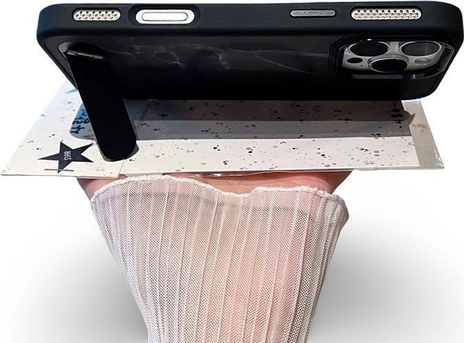 Image du produit RPD Apple iPhone 16 - MagSafe Kickstand Etui, schwarz, Matt (Apple iPhone 16)