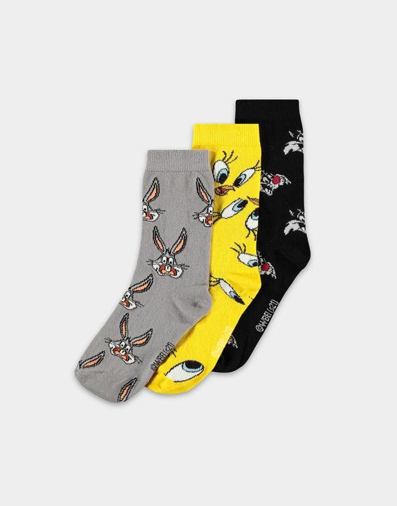 Produktbild Looney Tunes Crew Socks (3Pack) (3er Pack, 35, 38)
