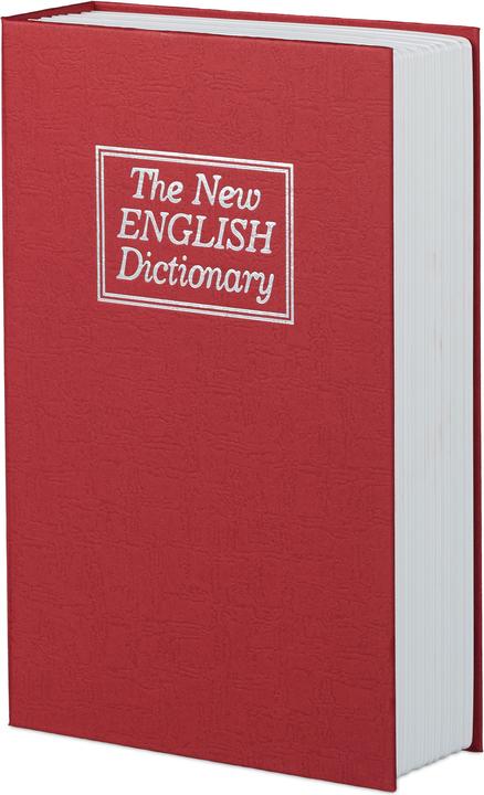 Produktbild Relaxdays Buchtresor Wörterbuch