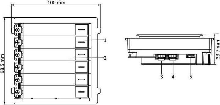 Productafbeelding Hikvision DS-KD-KK