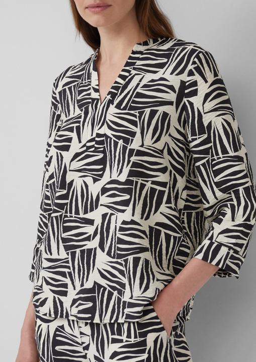 Immagine prodotto s.Oliver Bluse Bluse aus strukturiertem Viskosemix mit All-over-Print (48)