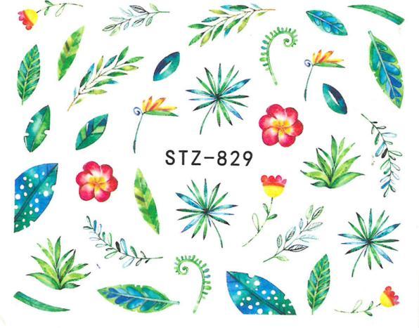 Produktbild Nagellack24 Nail Art Sticker Wassertransfer 829 (Nagelkleber)