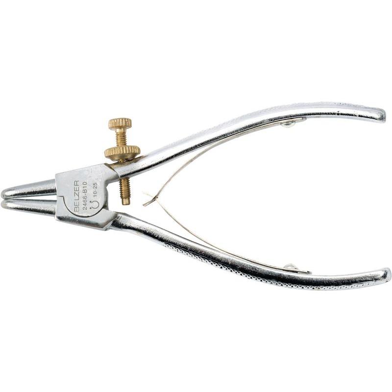 Bahco, Zange, Zange für Aussensicherungsringe mit um 90° abgewinkelten Backen, verchromt, 10 bis 25 mm (130 mm)